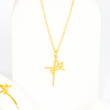 Mix Colar e Pulseira Fé Banhado