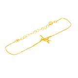 Mix Colar e Pulseira Fé Banhado