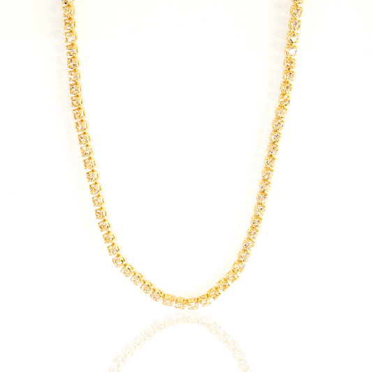 Colar Choker Riviera Banhado