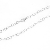 Pulseira Elos Coração Vazado