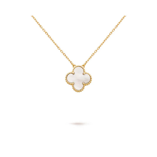 Colar Choker de Trevo Resinado | Banhado a Ouro 18k