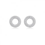 Brinco Redondo Cravejado de Zircônias