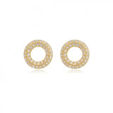 Brinco Redondo Cravejado de Zircônias