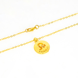 Colar de Signos Medalhas Banhado a Ouro 18K