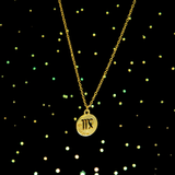 Colar de Signos Medalhas Banhado a Ouro 18K