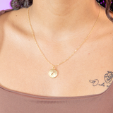 Colar de Signos Medalhas Banhado a Ouro 18K