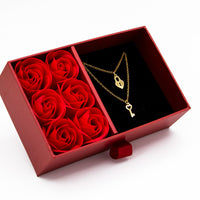 Embalagem Presente com Rosa