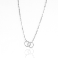 Colar Elo Duplo Banhado