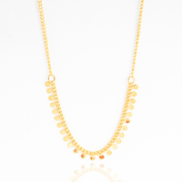 Colar Mini Medalinhas Banhado