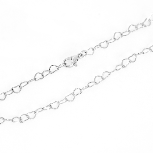 Pulseira Elos Coração Vazado