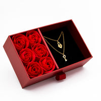 Embalagem Presente com Rosa