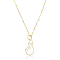 Colar Coração Coreano | Banhado a Ouro 18 K