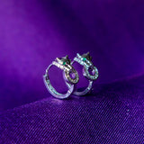 Brinco Argola Snake Cravejado em Zircônia | Banhado a Ouro 18k