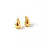Kit Brincos Gota Tal Mãe Tal Filha Banhado a Ouro 18k