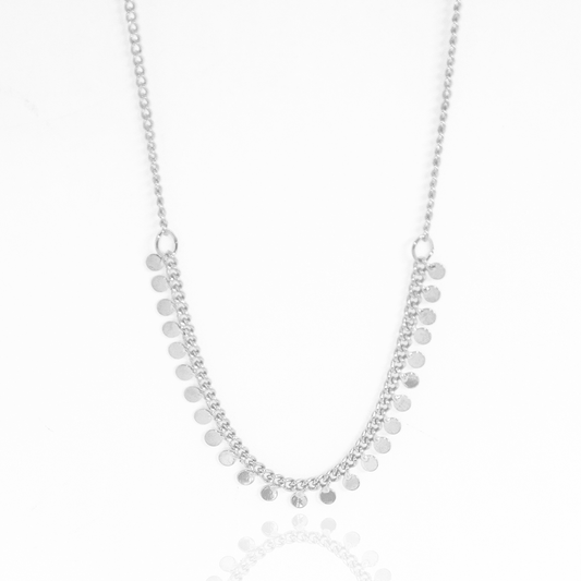 Colar Mini Medalinhas Banhado