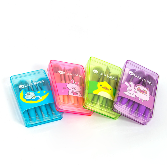 Kit Pincel Encanto Cores Sortidas 6 Peças