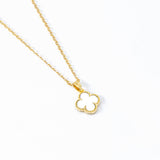 Kit Trevo Virginia Madrepérola | Banhado a Ouro 18k
