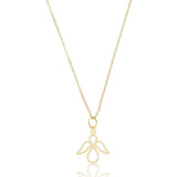 Colar com Pingente de Anjinho - Banhado a Ouro 18k