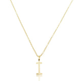 Colar Inicial Letra - Banhado a Ouro 18k