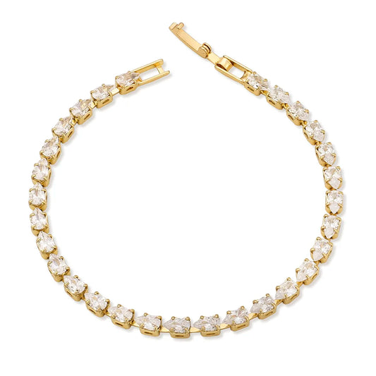 Pulseira Riviera Banhada a Ouro 18k | Verniz Alemão Antialérgico