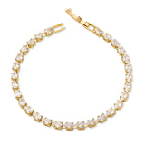 Pulseira Riviera Banhada a Ouro 18k | Verniz Alemão Antialérgico