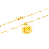 Colar de Signos Medalhas Banhado a Ouro 18K