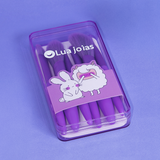 Kit Pincel Encanto Cores Sortidas 6 Peças