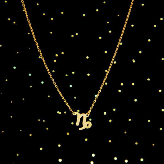 Colar Signo Vazado Banhado em Ouro 18k