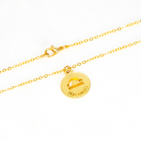 Colar de Signos Medalhas Banhado a Ouro 18K