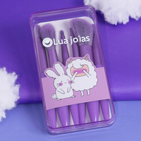 Kit Pincel Encanto Cores Sortidas 6 Peças