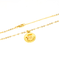 Colar de Signos Medalhas Banhado a Ouro 18K