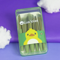 Kit Pincel Encanto Cores Sortidas 6 Peças