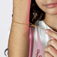 Pulseira Elo Português Banhado