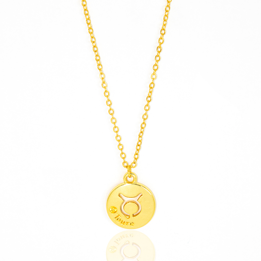 Colar de Signos Medalhas Banhado a Ouro 18K