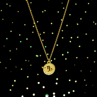 Colar de Signos Medalhas Banhado a Ouro 18K