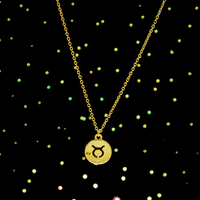 Colar de Signos Medalhas Banhado a Ouro 18K