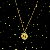 Colar de Signos Medalhas Banhado a Ouro 18K