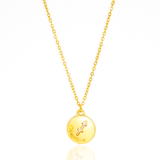 Colar de Signos Medalhas Banhado a Ouro 18K