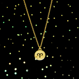 Colar de Signos Medalhas Banhado a Ouro 18K