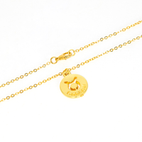 Colar de Signos Medalhas Banhado a Ouro 18K