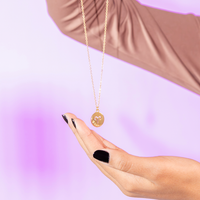 Colar de Signos Medalhas Banhado a Ouro 18K