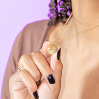 Colar de Signos Medalhas Banhado a Ouro 18K