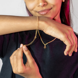 Pulseira Elo Português Banhado