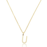 Colar Inicial Letra - Banhado a Ouro 18k