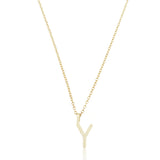 Colar Inicial Letra - Banhado a Ouro 18k
